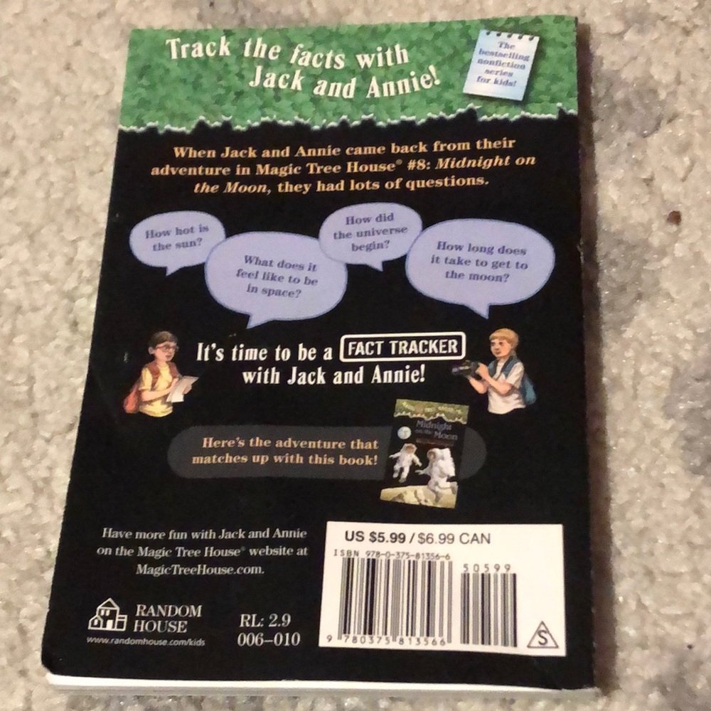 Magic Tree House: Fact Tracker SPACE - Picture 2 of 2